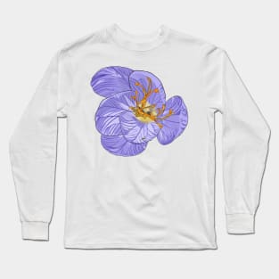 Fall Crocus Long Sleeve T-Shirt